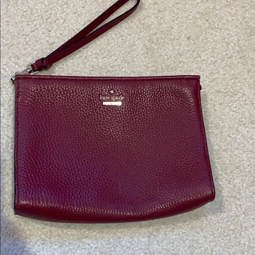 Kate Spade Wristlet- Fig Jam color